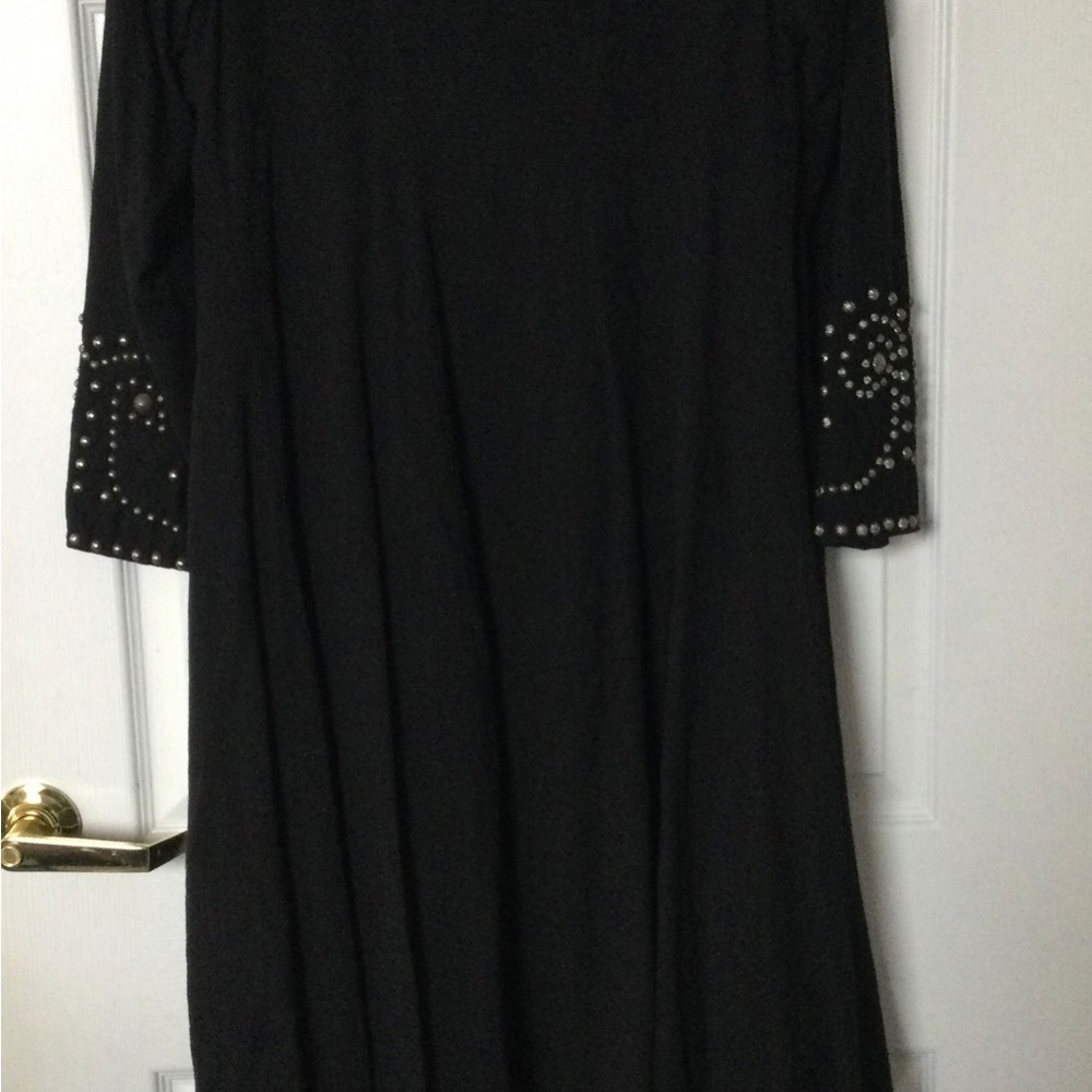 Studded Long Duster Jacket - Picture 7 of 10